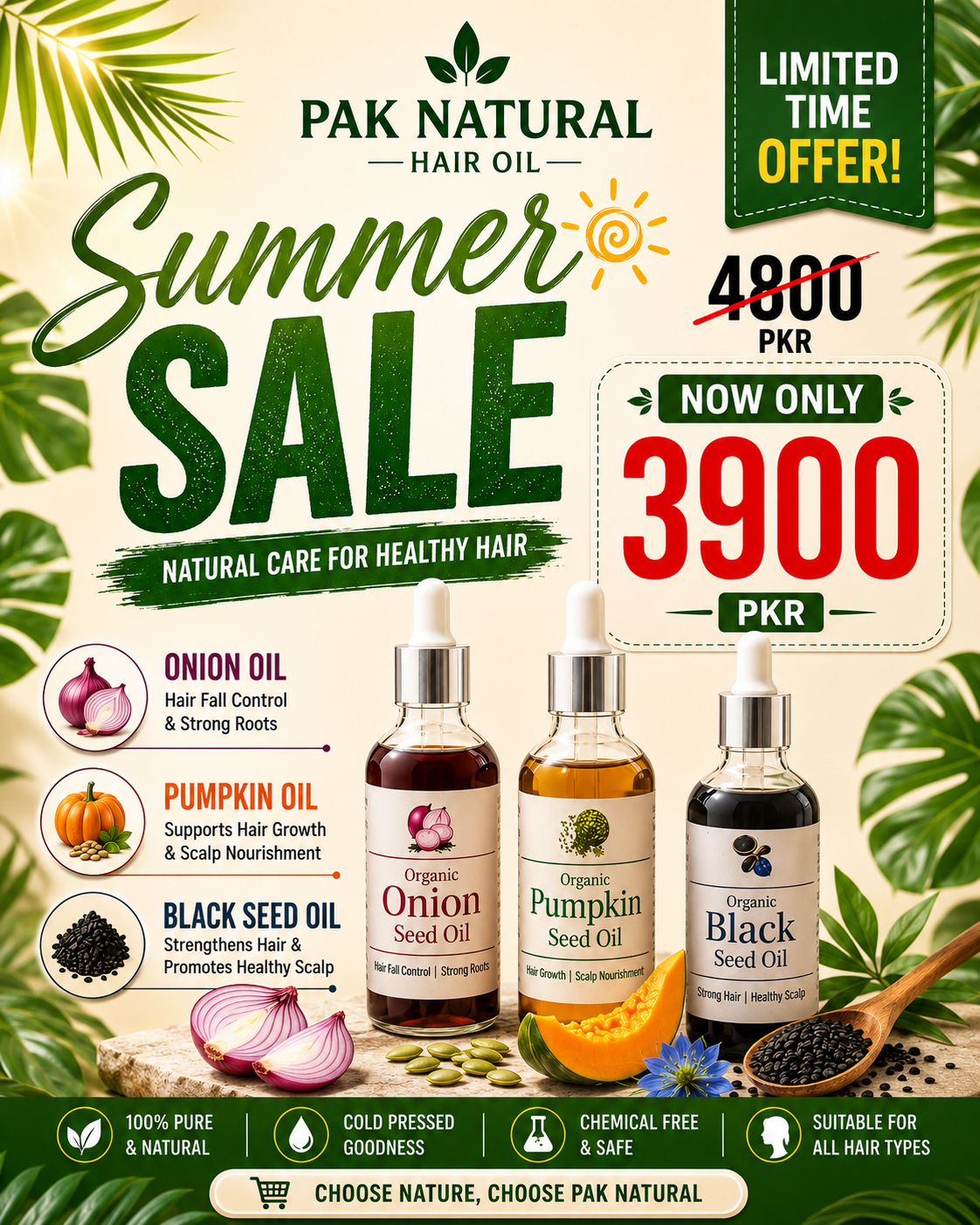 Hair Oil Bundle (All in One)